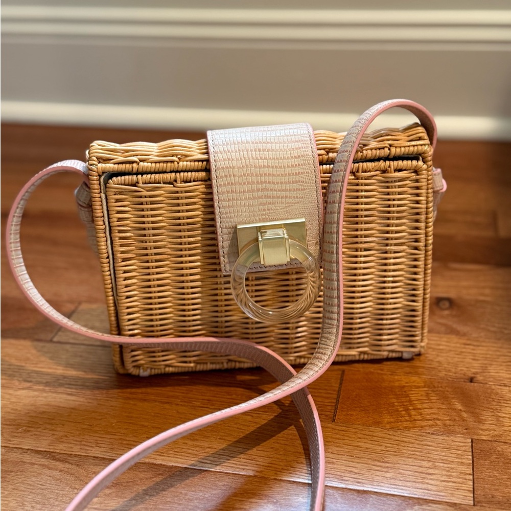 Pamela Munson Rattan Crossbody